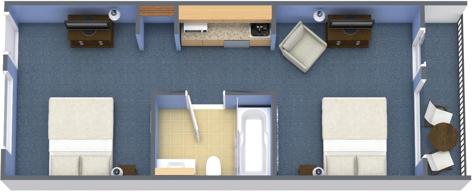 Dunes City View Mini Suite