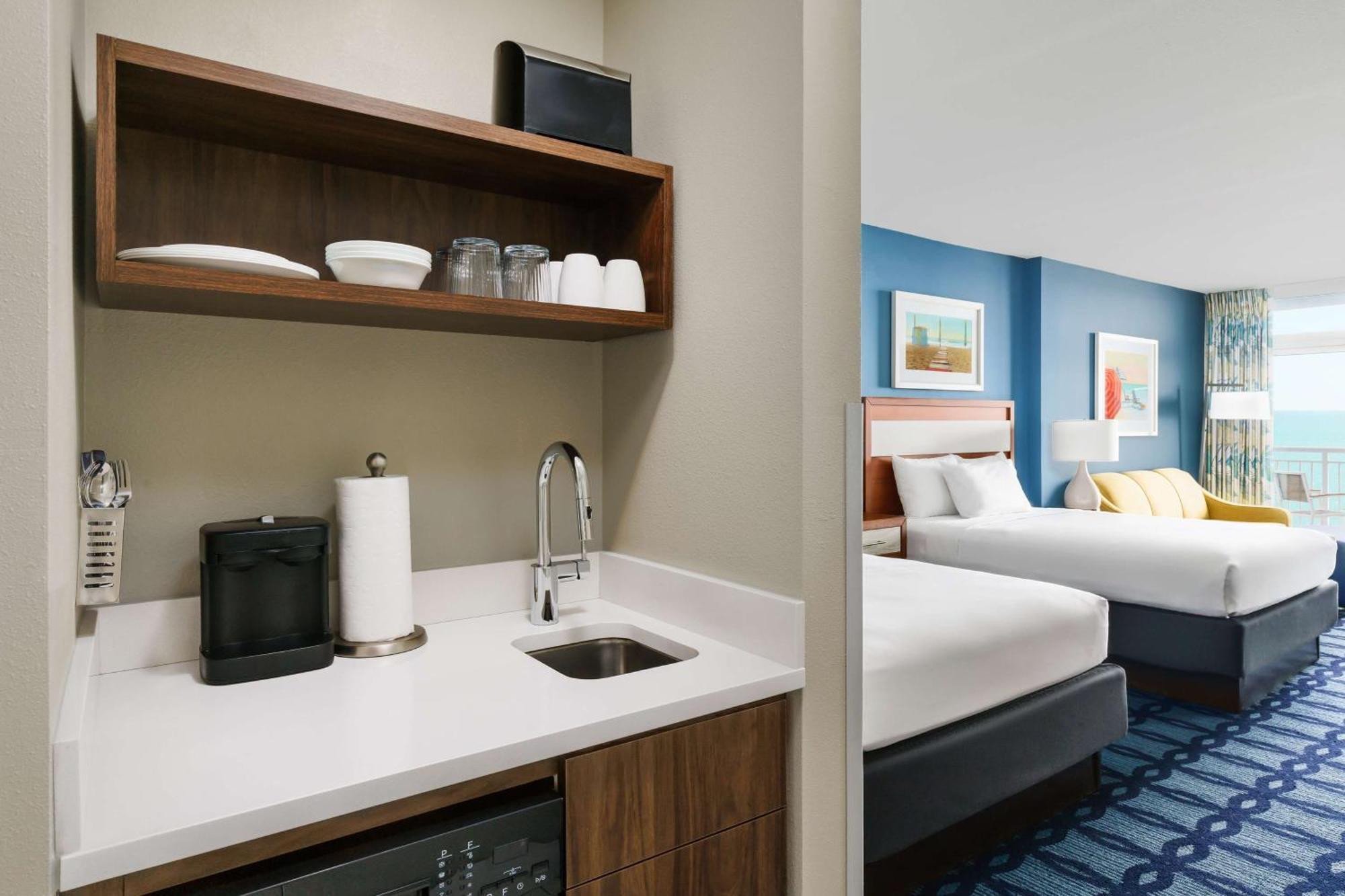 Studio-Suite mit Queensize-Bett und Meerblick – für Hörgeschädigte geeignet