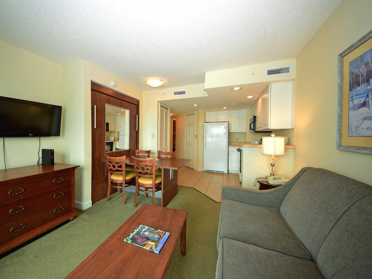 1 Bedroom 1 Bath Side Ocean-view Condo 2 Queens Wall Bed T28