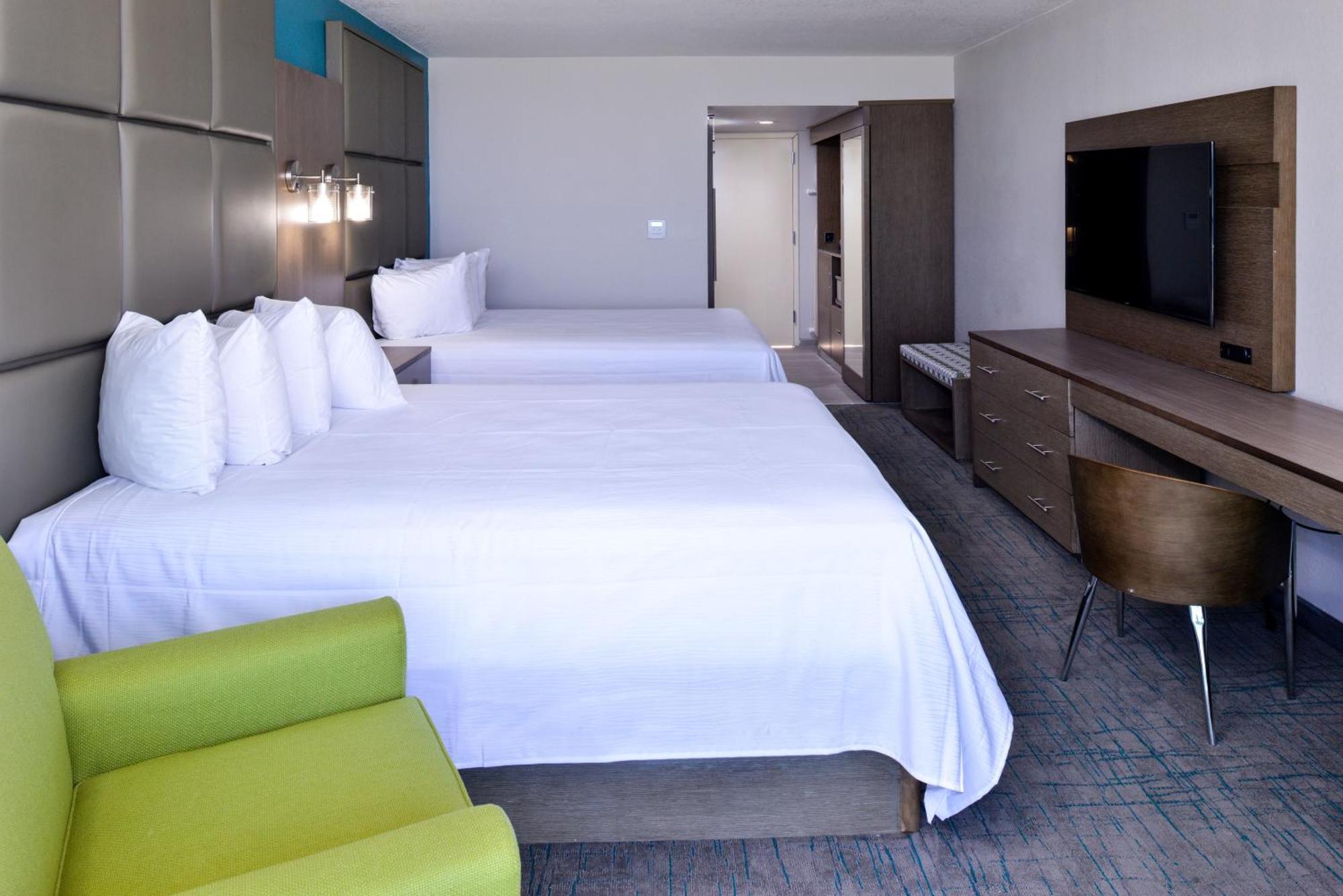 Side Ocean View Two Queen Beds