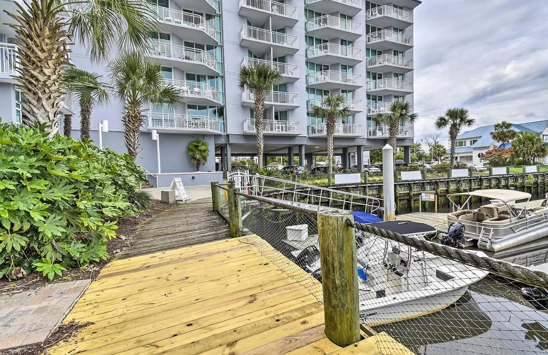 2 Mi To Ocean: Waterfront Resort Condo In Nmb!-1