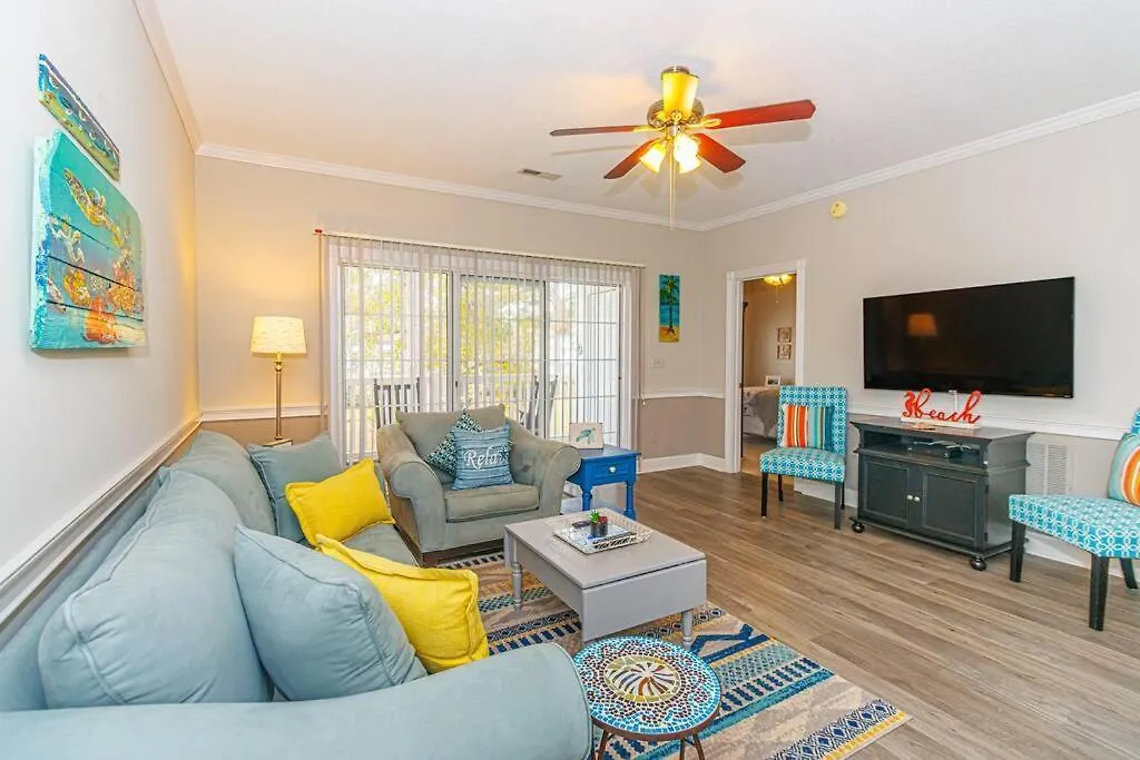 Sunrise Haven Stylish 2Br 2Ba Golf Villa Near Beach-1