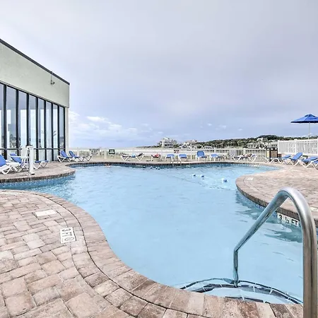 Private Beach Access And Balcony Myrtle Beach Condo-2