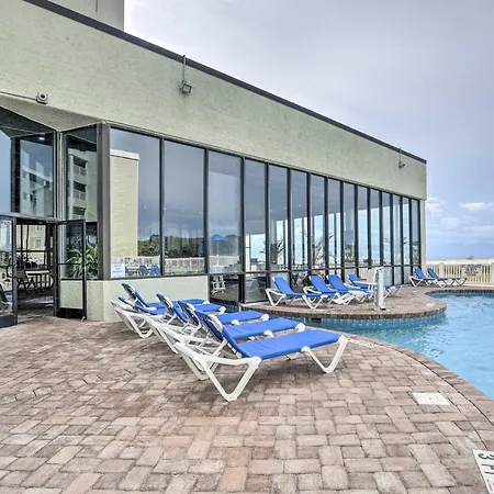 Private Beach Access And Balcony Myrtle Beach Condo-3