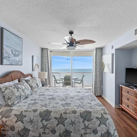 15Th Floor Oceanfront Condo With Updated Flooring Full Kitchen Crescent Shores - S 1507-2