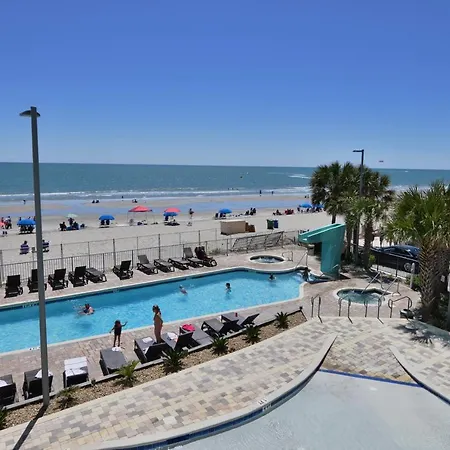 Stunning Ocean Front 2Bedroom In Heart Of Myrtle Beach New 50 Smart Tv-3