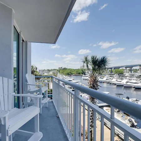 2 Mi To Ocean: Waterfront Resort Condo In Nmb!-2