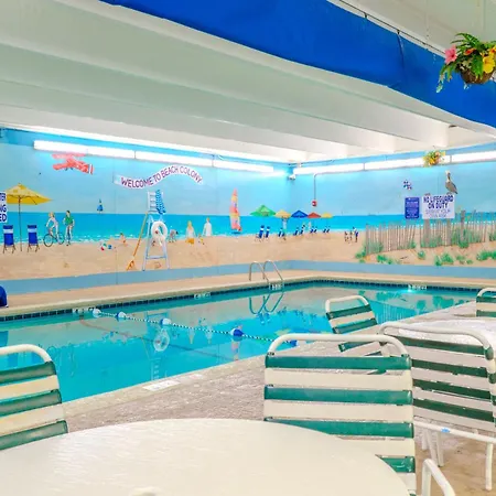 Beach Colony Resort Unit 208, Beautiful Oceanfront Condo, 1 Bedroom, 1 Bath Perfect For 6-2