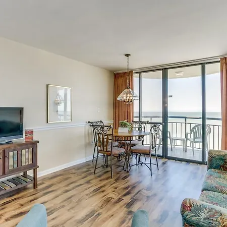 Beachfront Luxury Condo W Private Balcony At Meridian Plaza-3