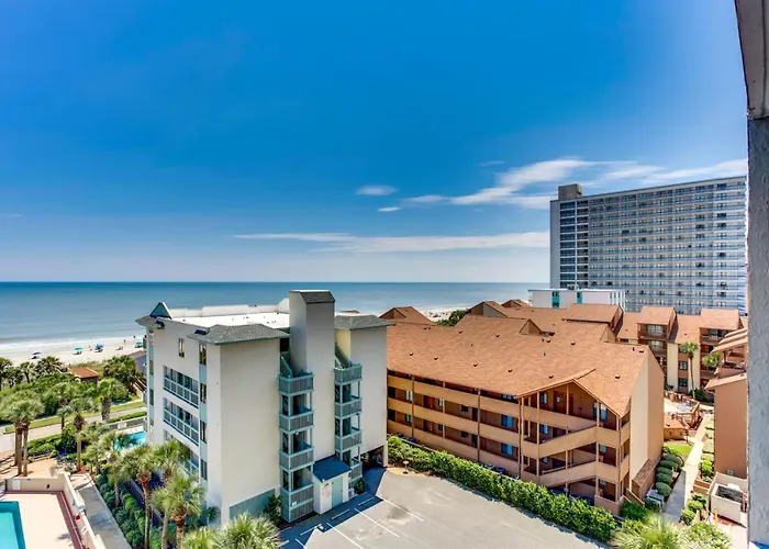 Scenic Views From The Balcony At Ocean Forest Plaza Condos