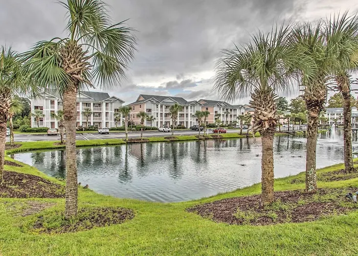 Resort Amenity Access: Chic Myrtle Beach Condo!