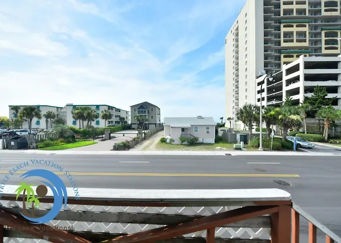 Oceanfront Ocean Drive Cottage Myrtle Beach