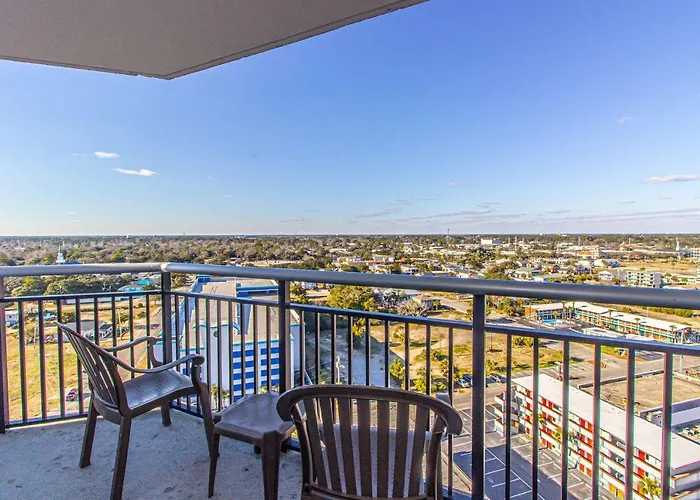 Bay View Resort Unit 1711 Myrtle Beach with Pool