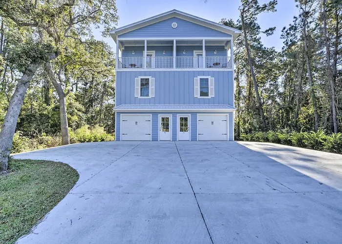 Modern Escape In The Heart Of Murrells Inlet Myrtle Beach
