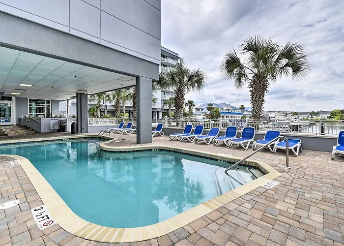 2 Mi To Ocean: Waterfront Resort Condo In Nmb! Myrtle Beach