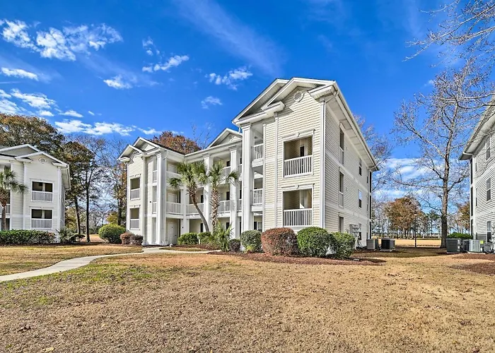 Haustierfreundliches Myrtle Beach Resort Condo On-Site Golf!