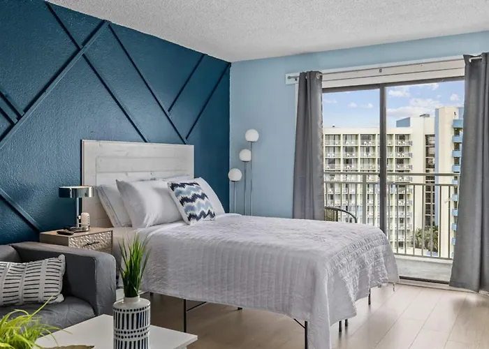 Hotel Elegant Ocean View 12Th Floor Efficiency Myrtle Beach