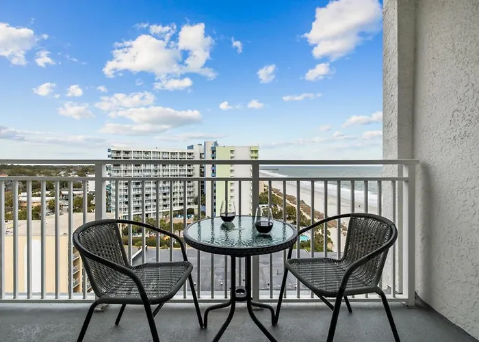 Hotel Elegant Ocean View 12Th Floor Efficiency Myrtle Beach