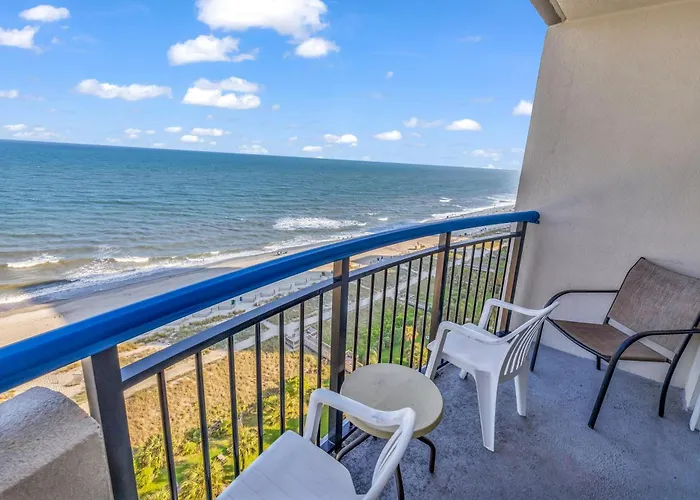 Boardwalk Beach Resort Condo W Oceanfront Balcony Myrtle Beach