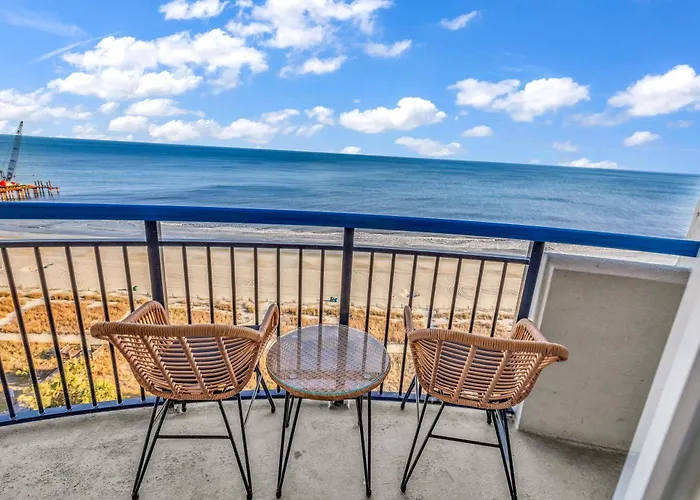 Boardwalk Resort Oceanfront Condo By Hosteeva Myrtle Beach