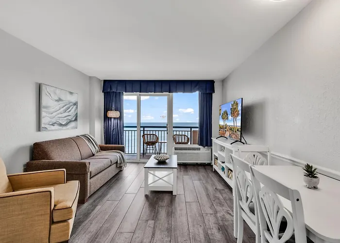 Boardwalk Resort Oceanfront Condo By Hosteeva Myrtle Beach