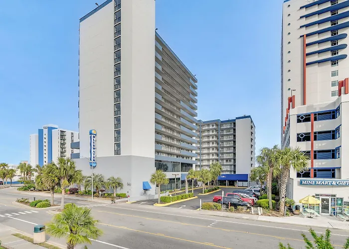 Pet friendly Steps To Ocean: Bluewater Resort Condo W/ Perks Myrtle Beach