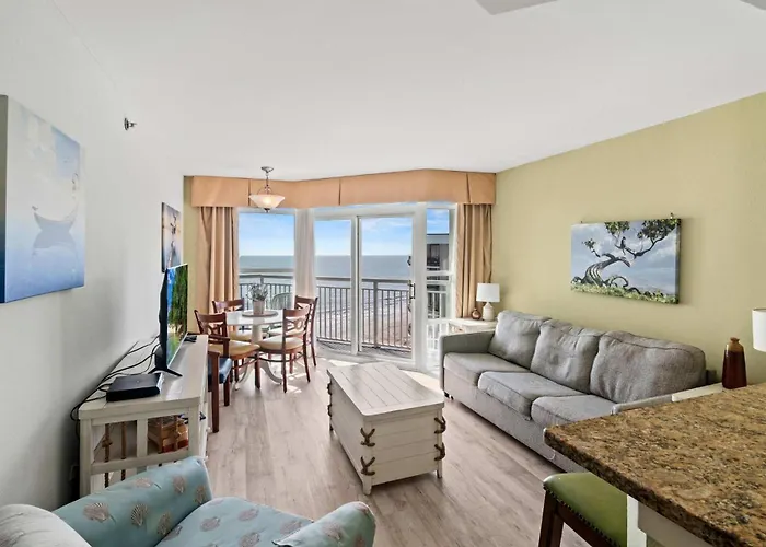 Ocean View Beach Suite W Lazy River Myrtle Beach con Piscina