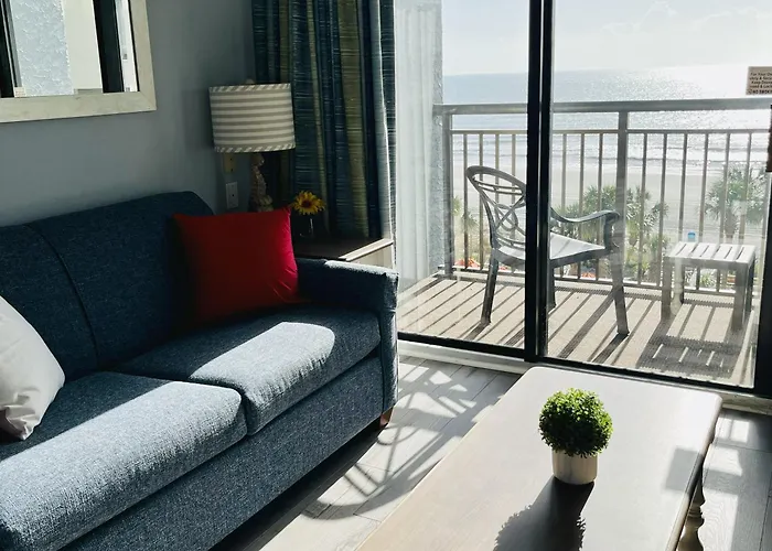 Haustierfreundliches Ferienwohnung 559 Sunny Daze Oceanfront Myrtle Beach