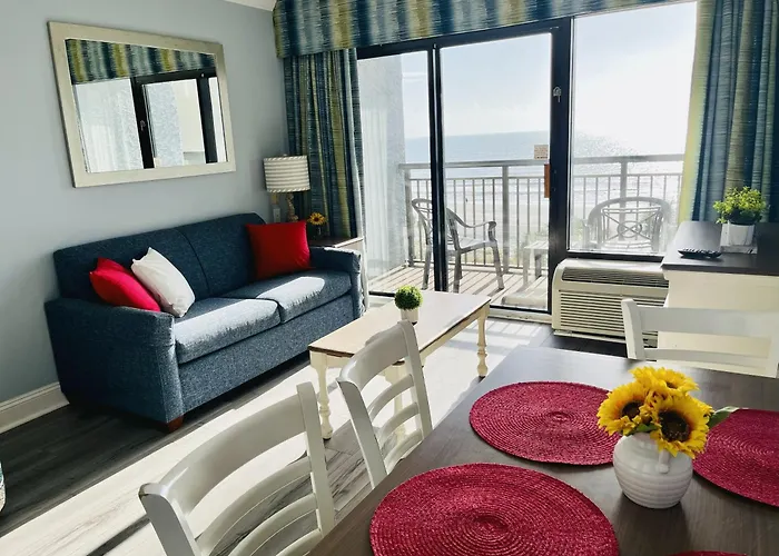 Haustierfreundliches Ferienwohnung 559 Sunny Daze Oceanfront Myrtle Beach