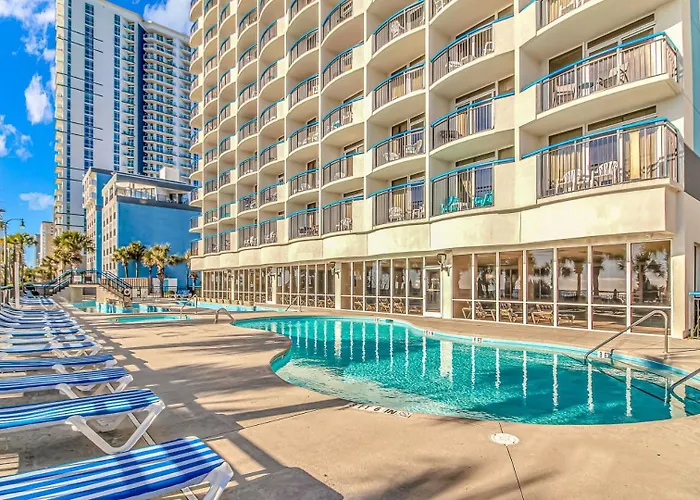 Oceanfront 1 Bedroom 2 Bath Suite Boardwalk 439 Myrtle Beach