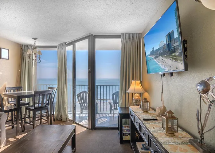Oceanfront 1 Bedroom Sand Dunes 2626 Sleeps 6 Myrtle Beach