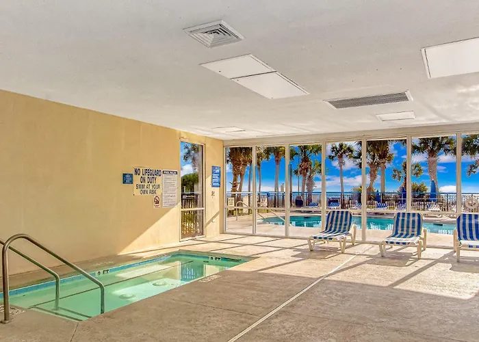 Direct Ocean Front 1 Bedroom 2 Bathrooms Boardwalk Resort Unit 539 Sleeps 8 Myrtle Beach