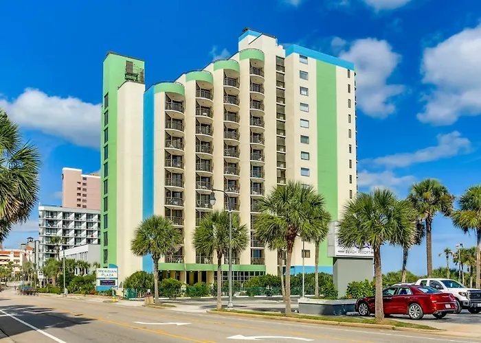 Beachfront Luxury Condo W Private Balcony At Meridian Plaza Myrtle Beach