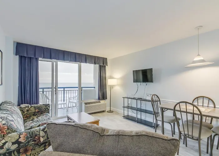 Haustierfreundliches Hosteeva Oceanfront Boardwalk Beach Resort With Balcony Myrtle Beach