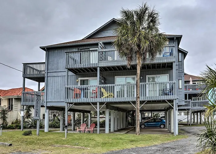 Breezy Murrells Inlet Condo With Deck Walk To Beach