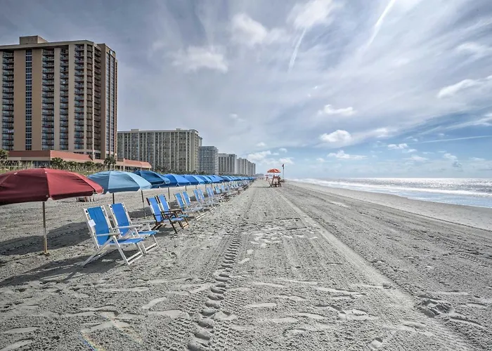 Haustierfreundliches Myrtle Beach Condo With Balcony-Steps To Ocean! Briarcliffe Acres